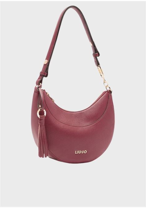 Borsa a spalla media con charm ROSSA Liu Jo | AF5251E005891726